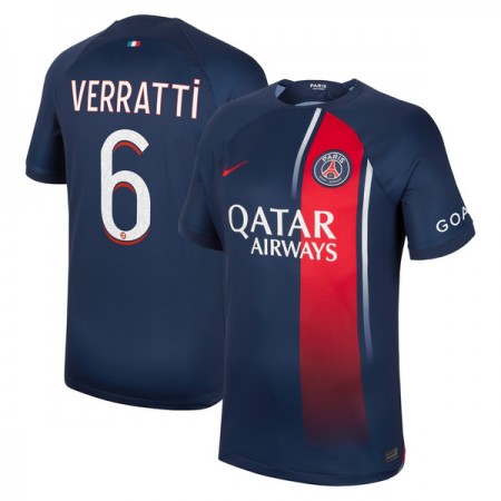 Maillot Foot Paris Saint Germain 2023-24 Verratti 6 Domicile